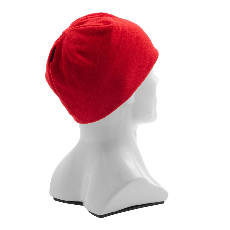 Шапка из флиса для взрослых, размер 58-59, красная Сибртех (68811)