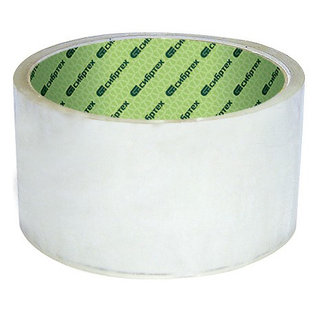 Клейкая лента "Эксперт", 45 мкм, 25 мм х 60 м, цвет прозрачный Сибртех (88720)