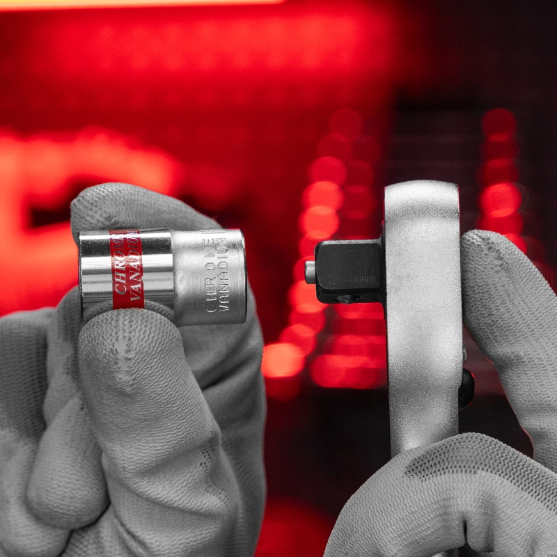 Набор торцевых головок 1/2", 6 гранные, CrV, 10-22мм, 10 штук Matrix (13557)