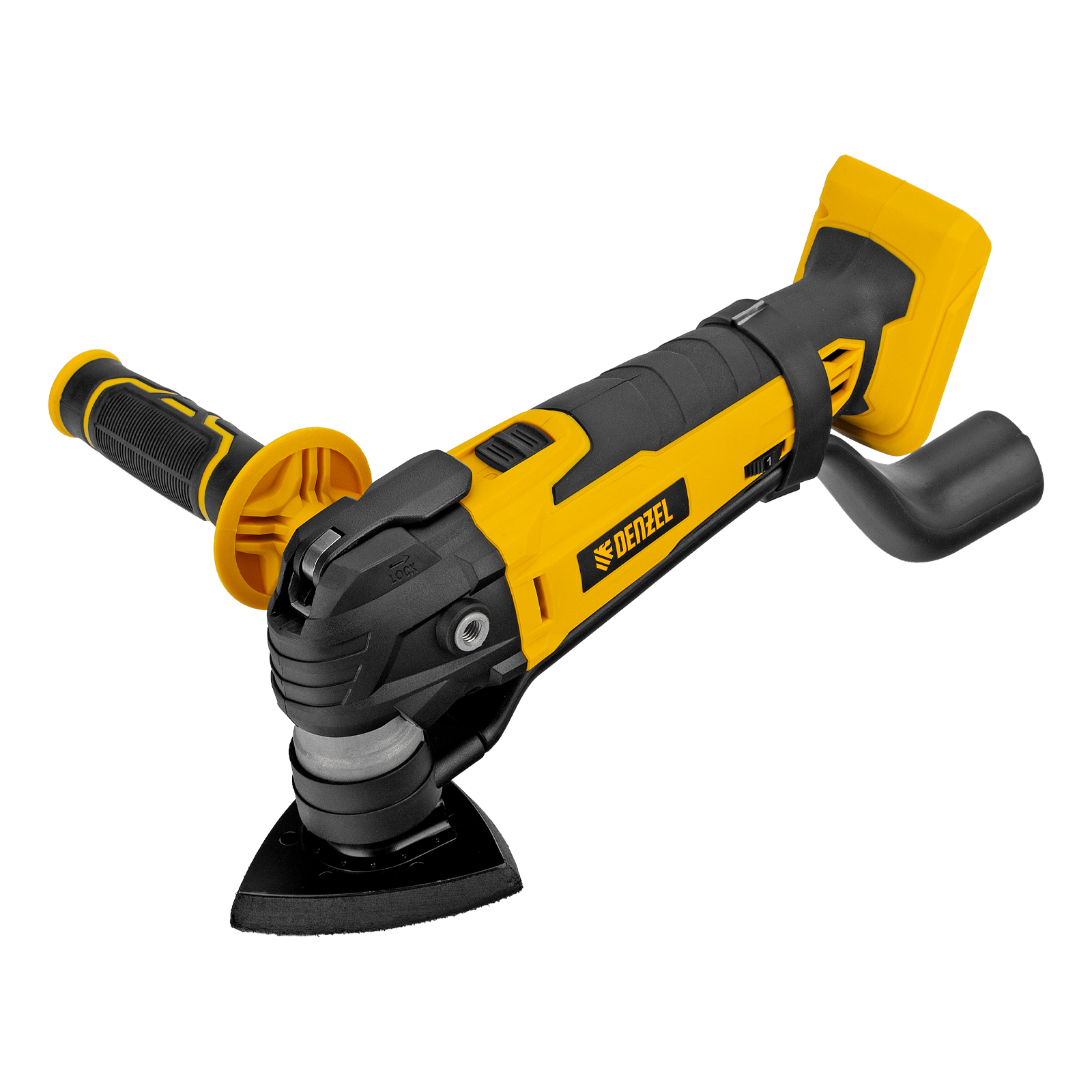 Многофункциональный инструмент аккумуляторный MTL-IB-18-0, Li-Ion, 18 В Denzel (28402)