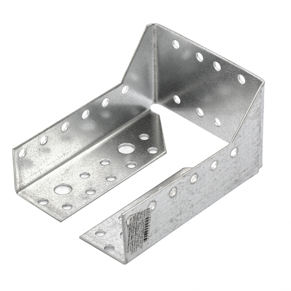 Опора бруса закрытая, 2 мм, OBR Z-100 х 140 х 76 мм, цинк Сибртех (46535)