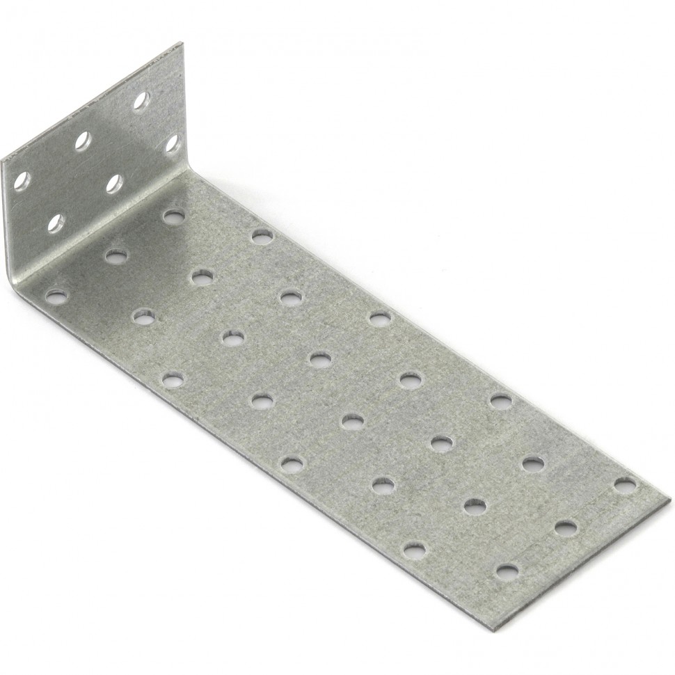 Крепежный уголок анкерный 1.7 мм, KUL 40 х 160 х 60 мм Сибртех (46440)