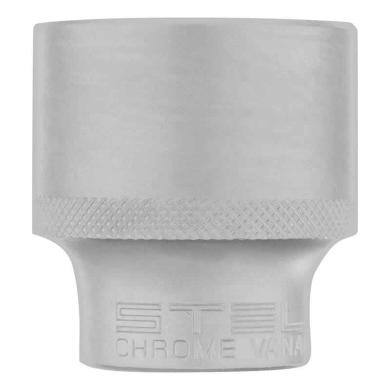 Головка торцевая, 32 мм, двенадцатигранная, CrV, под квадрат 1/2, хромированная Stels (13674)