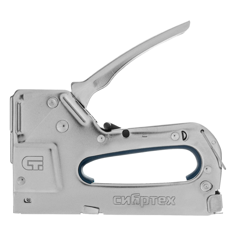 Степлер мебельный, металлический, регулируемый, тип скобы: 53, 4-14 мм Сибртех (40101)