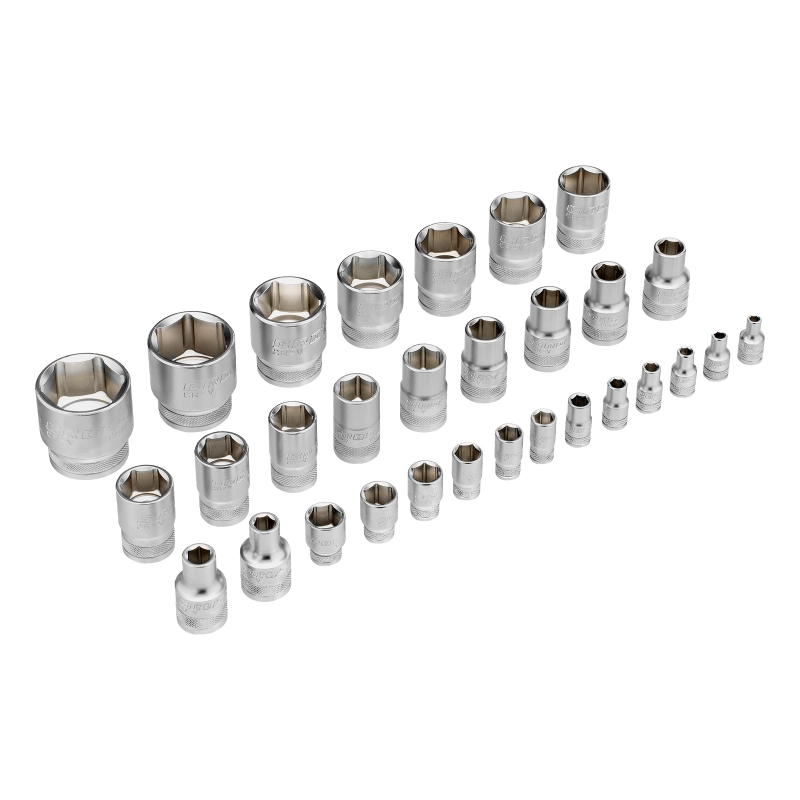 Набор инструментов, 1/4", 1/2", CrV, 120 зубьев, 115 предметов Gross (14152)