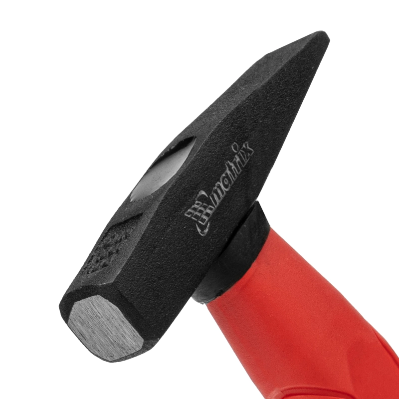 Молоток слесарный optimal, 100 г, фибергласовая обрезиненная рукоятка, квадратный боек Matrix (10365)