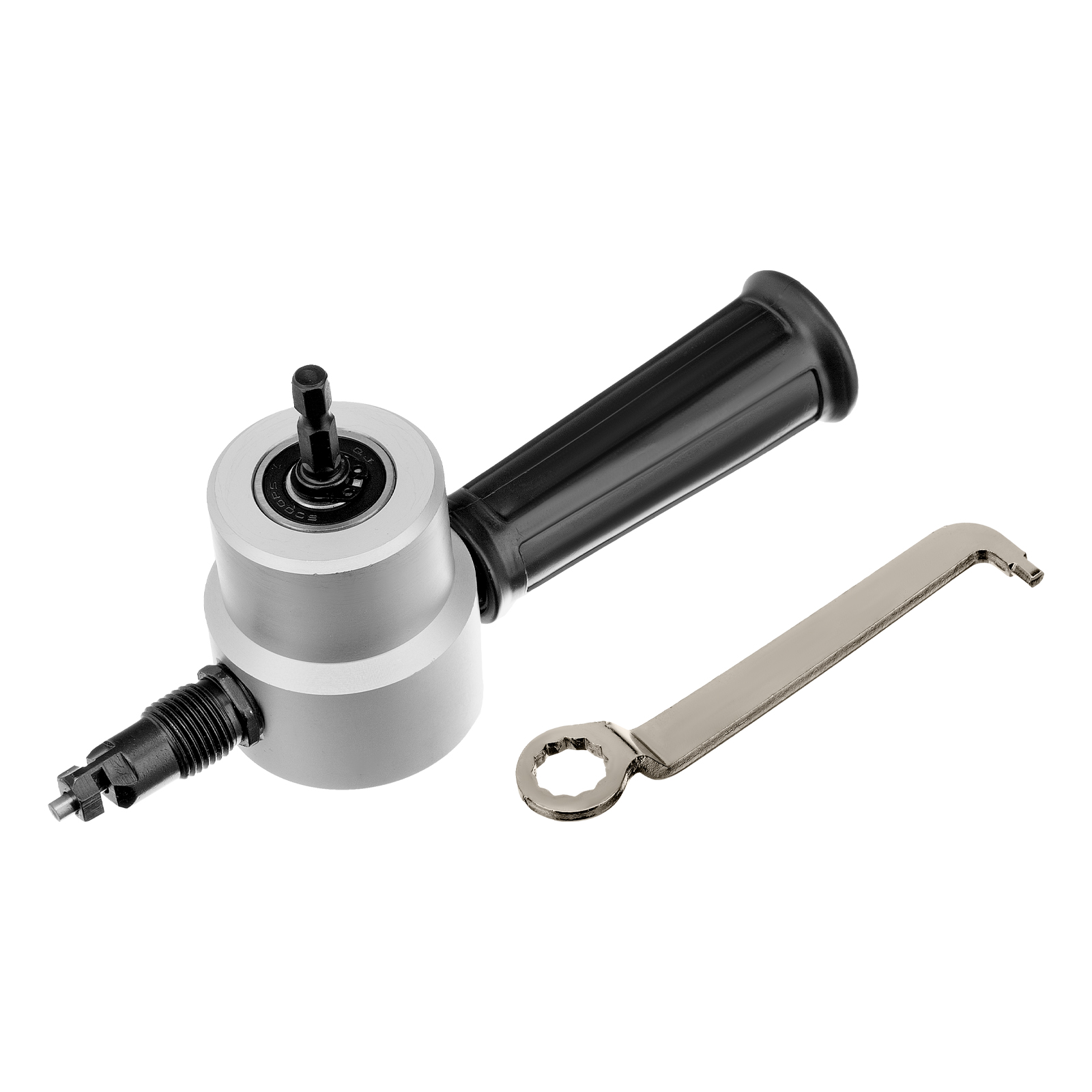 Насадка на дрель для резки листового металла до 1.8 мм Сибртех (78301)