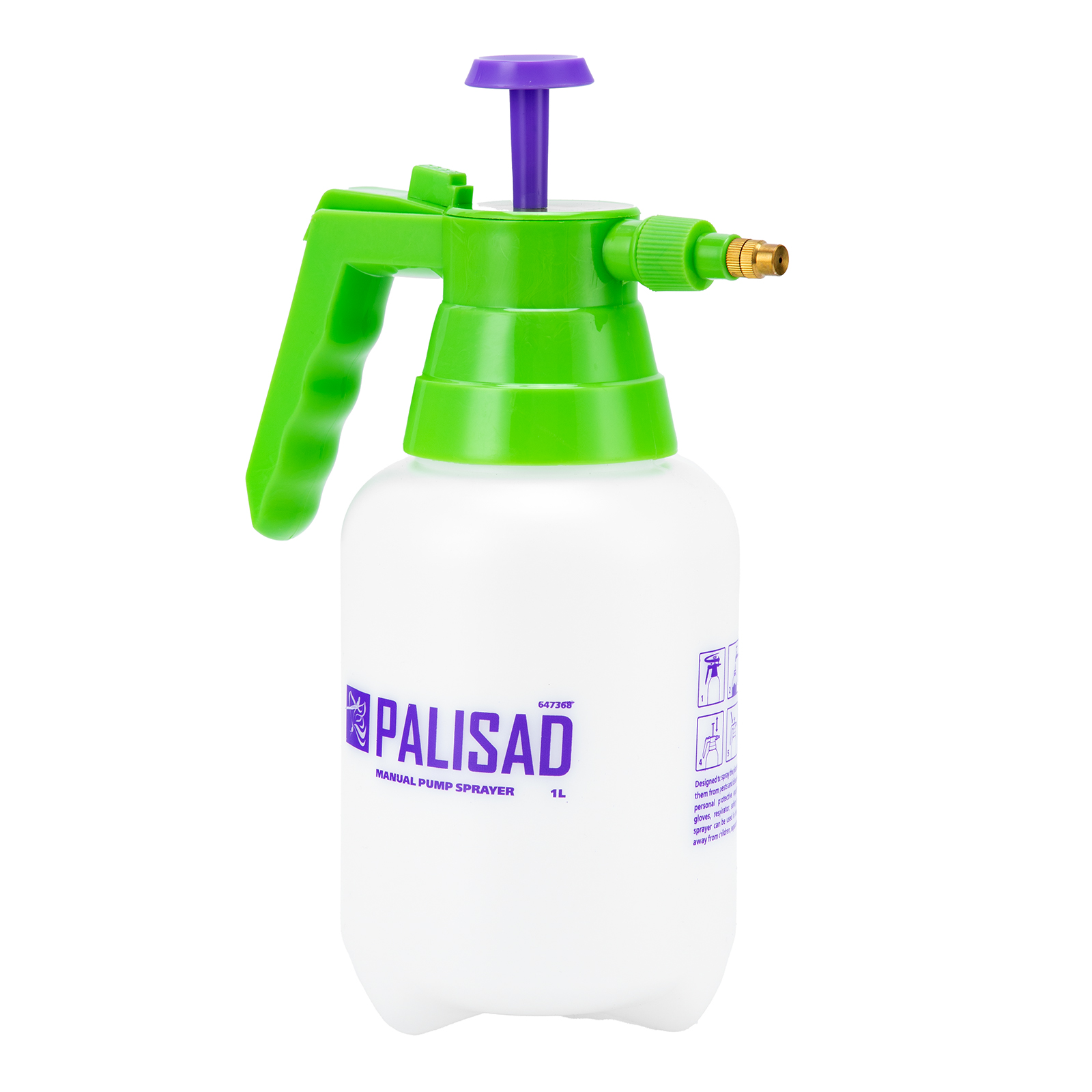 Опрыскиватель 1 л, ручной, с насосом Palisad (647368)