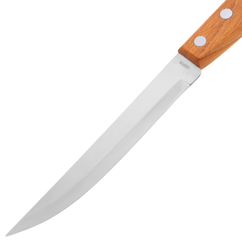 Нож универсальный малый 210 мм, лезвие 115 мм, деревянная рукоятка Hausman (79156)