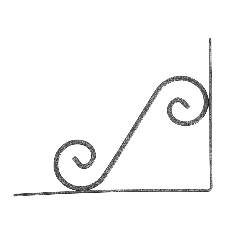 Кронштейн декоративный, 190 х 240 х 25 х 3.5 мм, темно-серый Сибртех (94062)