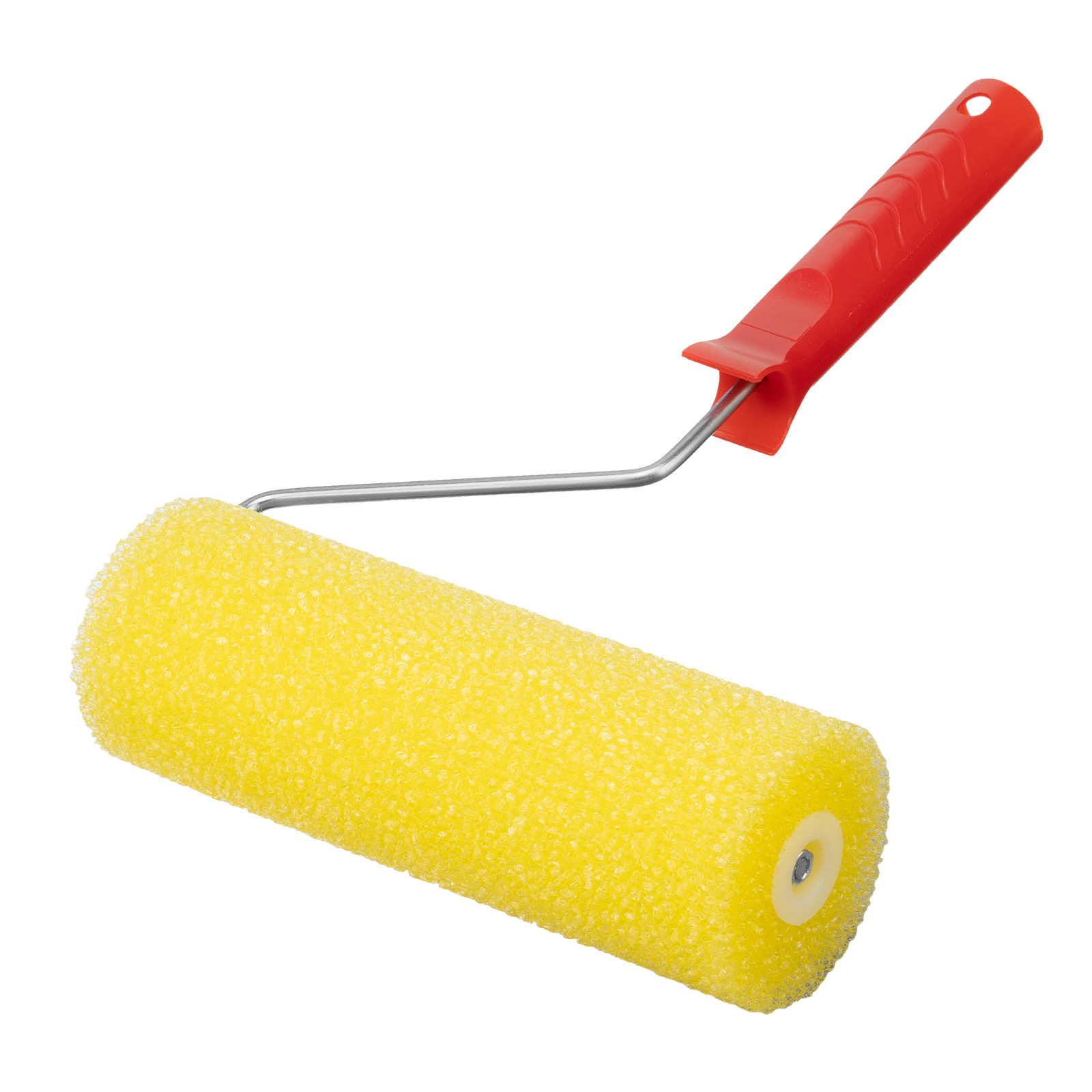 Валик "Структурный" поролоновый с ручкой, "гладкий", 230 мм, D 80 мм, D ручки 6 мм MTX (80220)