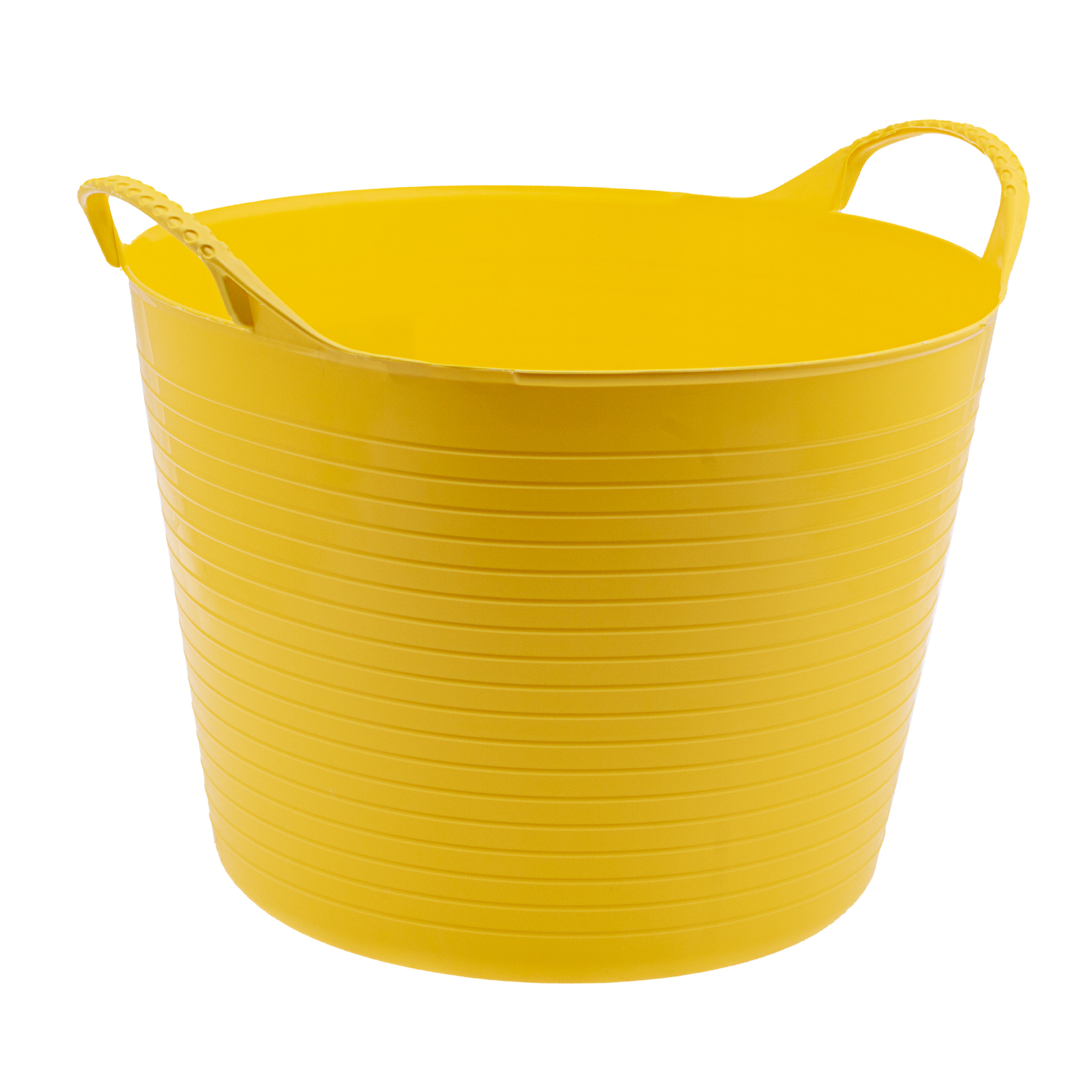 Ведро гибкое сверхпрочное, 40 л, желтое, Сибртех (67507)