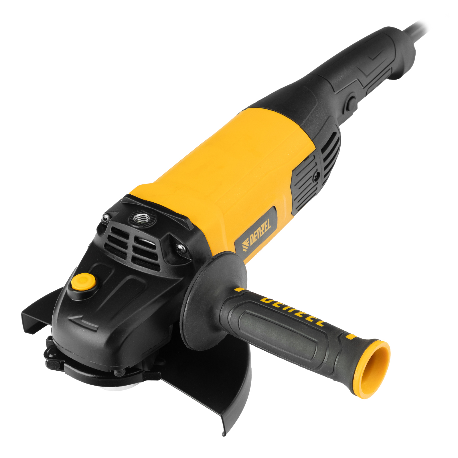 Машина шлифовальная угловая AG180-2000, 2000 Вт, 180 мм, 8500 об/мин Denzel (26912)