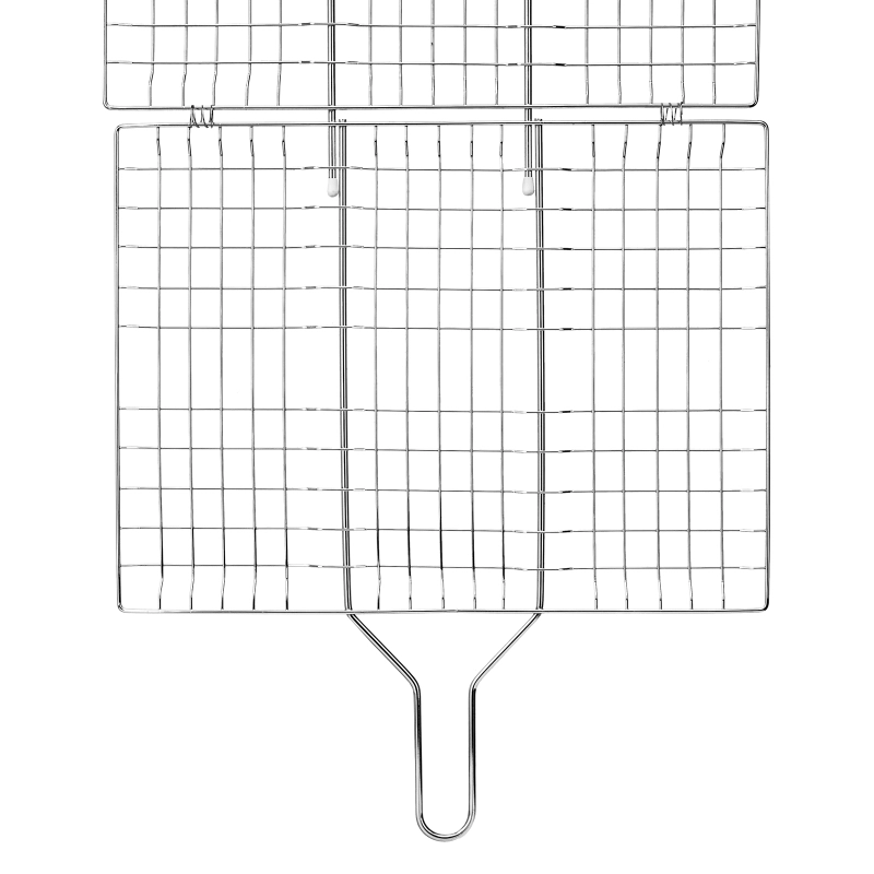 Решетка гриль 300 х 400 мм, хромированная Camping Palisad (69558)