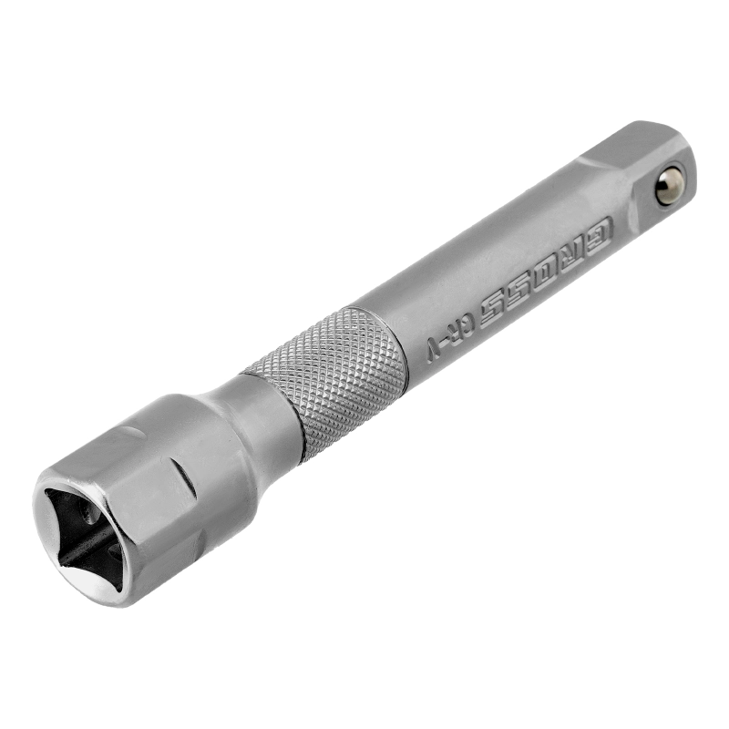 Набор торцевых головок, трещотка 120 зубьев, 1/2", CrV, 12 предметов Gross (14138)