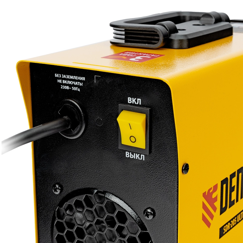 Аппарат инвертор. дуговой сварки SDR-205 Ultra, 200 А, ПВ 60% Denzel (94360)