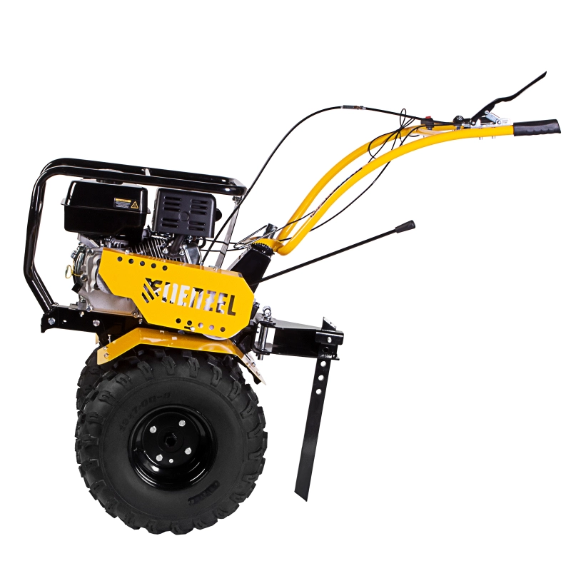 Мотоблок DPT-370-PRO, 7 л.с, ременное сцепление, ширина 90 см, глубина 35 см, фрез 3 х 4, ШОМ, передачи 4В/2Н Denzel (56404)