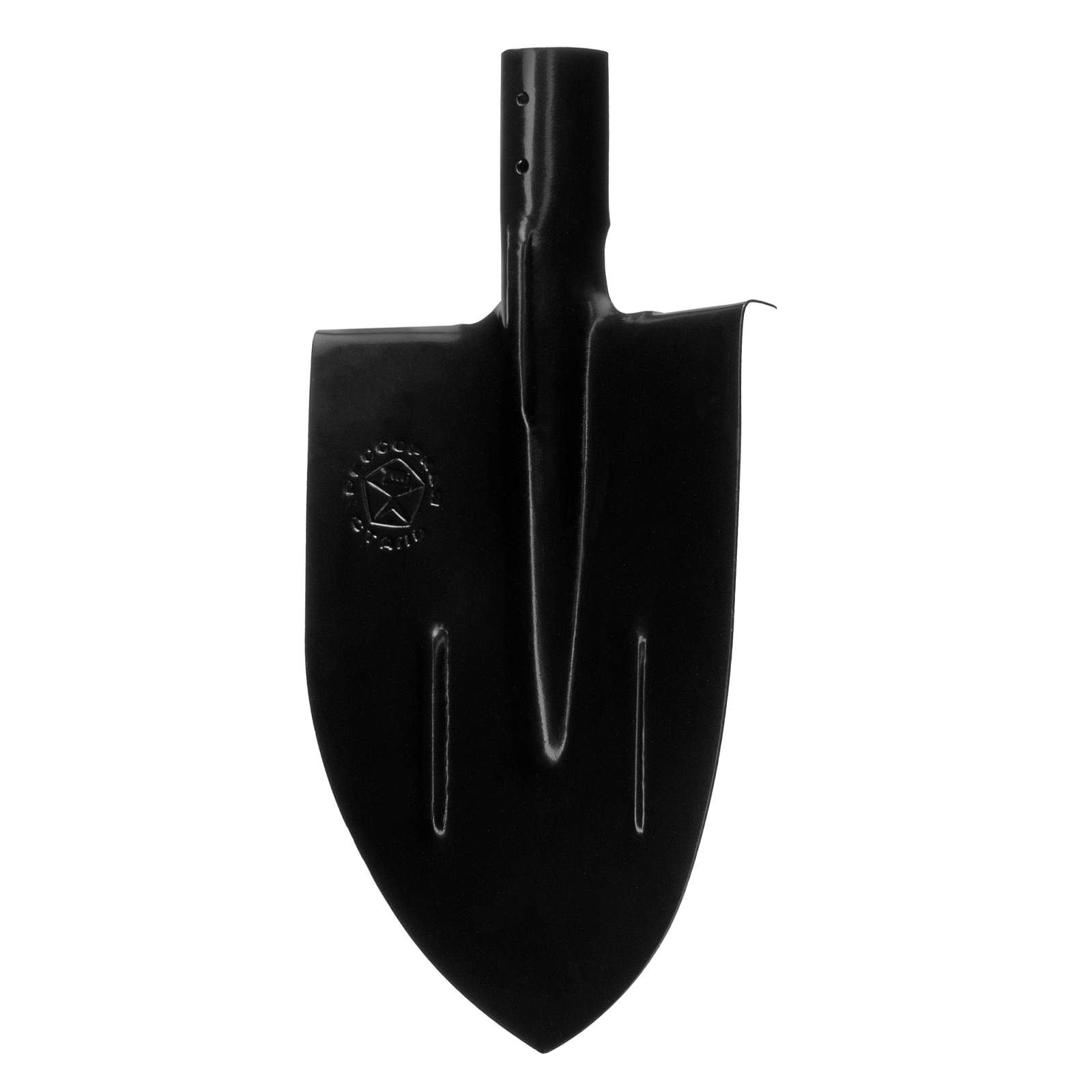 Лопата штыковая, 205х275 мм, ребра жесткости, без черенка, Сибртех (61399)