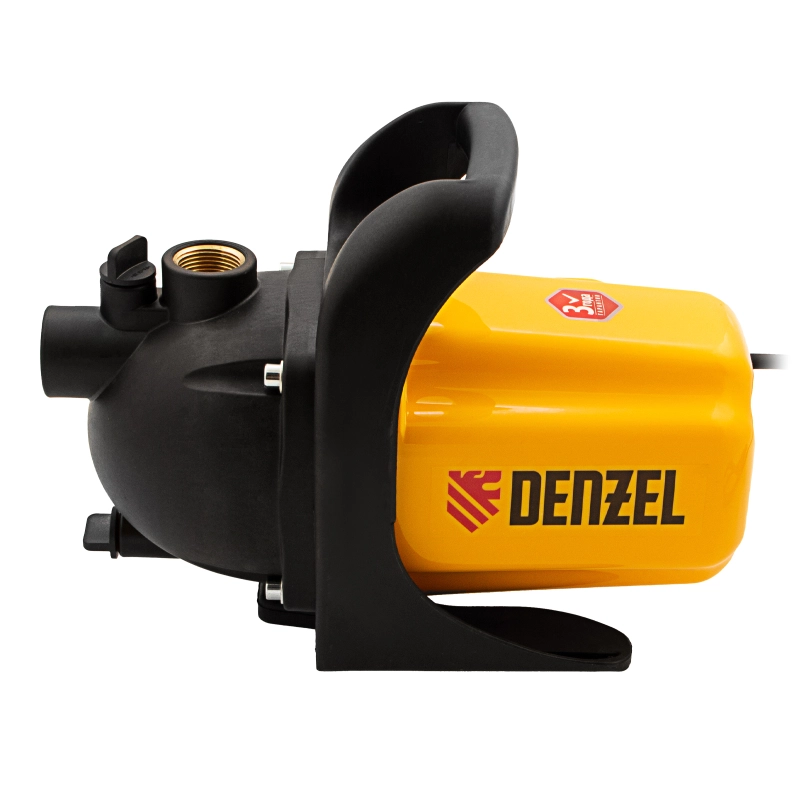 Садовый поверхностный насос GP 600, 600 Вт, 3000 л/ч, подъем 35 м, пластик Denzel (97201)