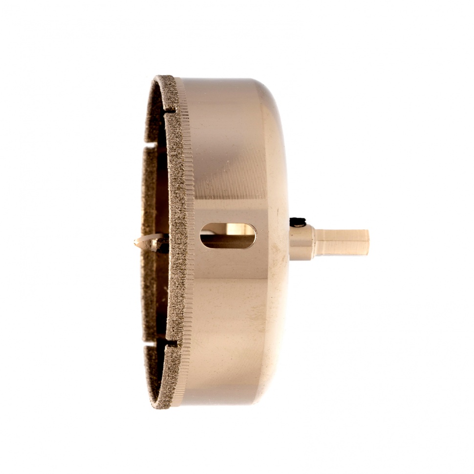 Сверло по керамической плитке и стеклу, 85 х 55 мм, шестигранный хвостовик, с центрующим сверлом Сибртех (72730)