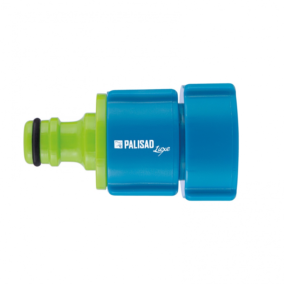 Адаптер пластмассовый, 1/2-3/4-1, внутренняя резьба, Luxe Palisad (66470)