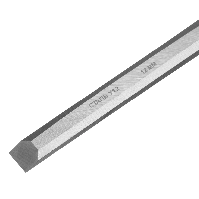 Стамеска, 12 мм, пластиковая рукоятка Сибртех (24712)