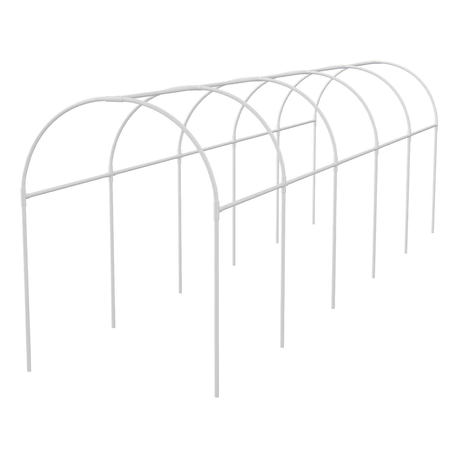 Каркас парника пластиковый 300 х 110 х 120 см, дуга D 20 мм, белый Palisad (63901)