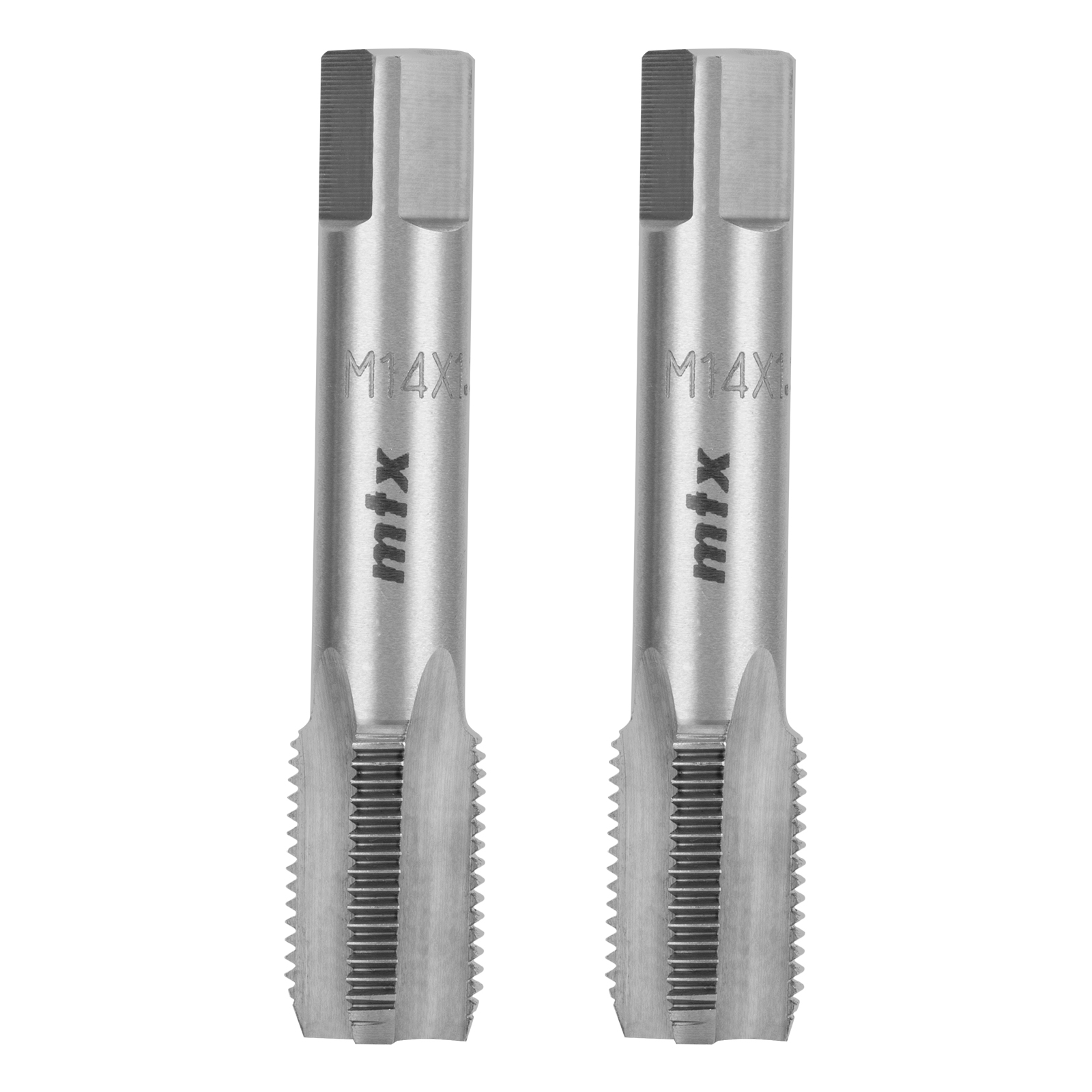 Метчик ручной М14 х 1.25 мм, комплект из 2 шт Сибртех (76635)