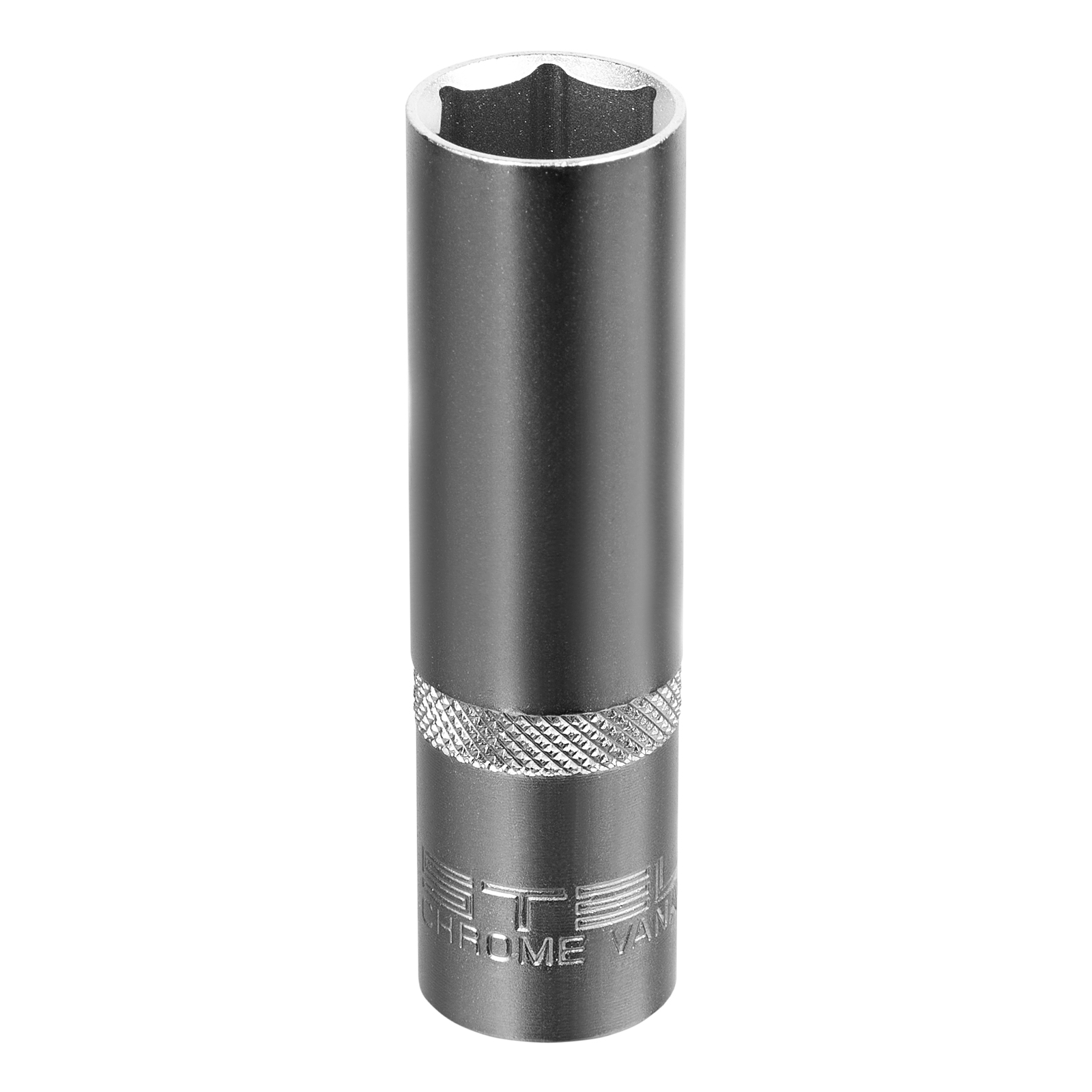 Головка торцевая удлиненная, 16 мм, шестигранная, CrV, под квадрат 1/2 Stels (13880)