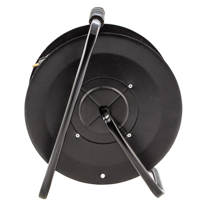 Удлинитель силовой 20 м, 16А, тип УХз16, КГ 3 x 1.5 мм, на стальной катушке, 4 розетки Сибртех (95875)