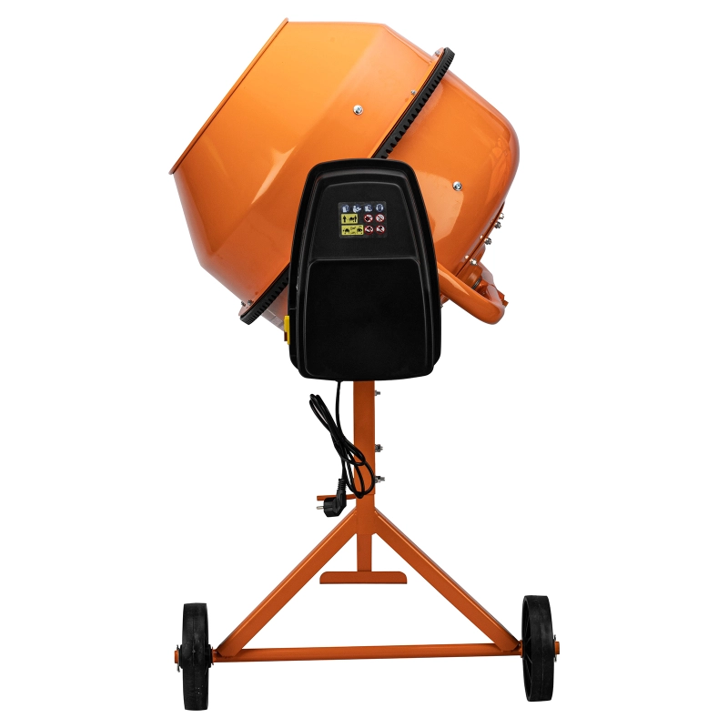 Бетоносмеситель БСЕ-140П, 140 л, 500 Вт, полиамидный венец Сибртех (95507)