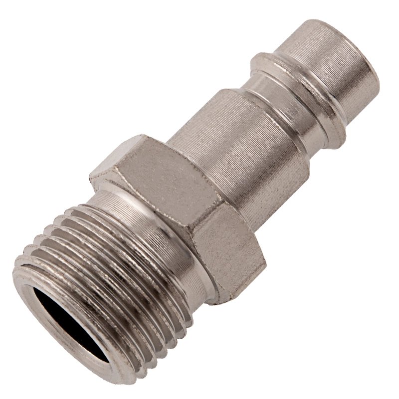 Ниппель универсальный быстросъемный ("папа") 3/8, внешняя резьба, 2 шт, Stels (57059)