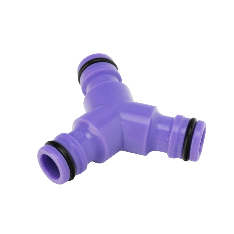 Тройник для разветвления или соединения, штуцерный, пластмассовый Palisad (66468)