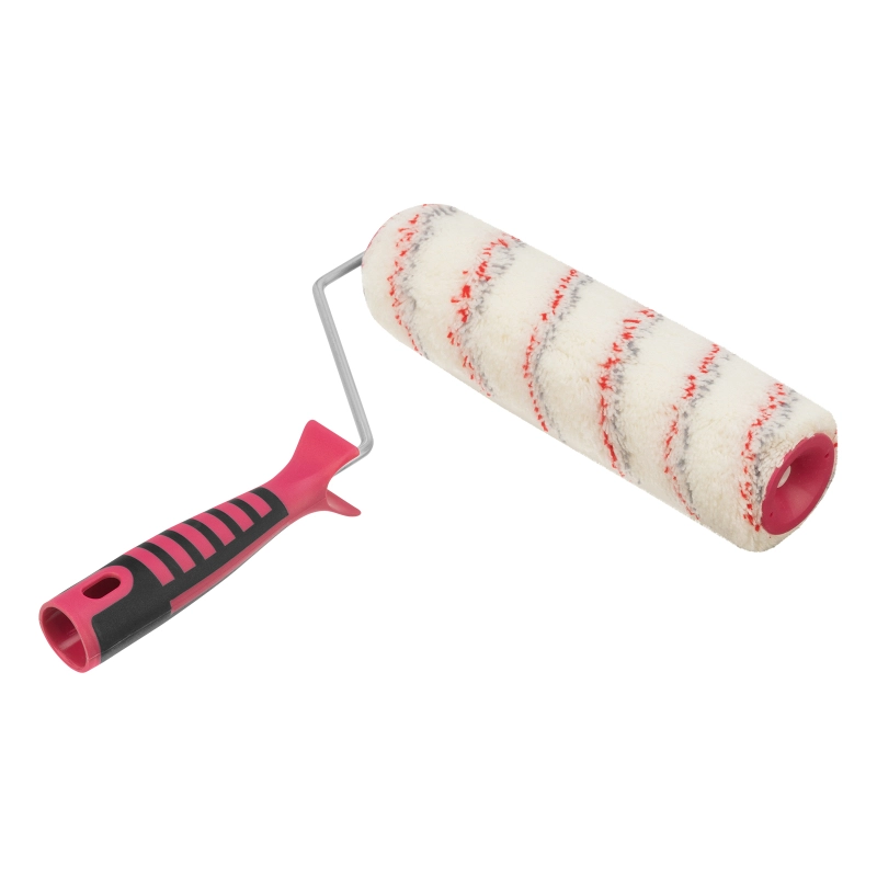 Валик "Нейлон Люкс" с двухкомпонентной ручкой, 250 мм, ворс 18 мм, D 48 мм, D ручки 6 мм, полиамид Matrix (80653)