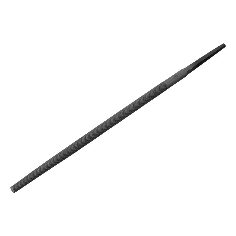 Напильник, 200 мм, №2, круглый, сталь У13А Сибртех (161627)