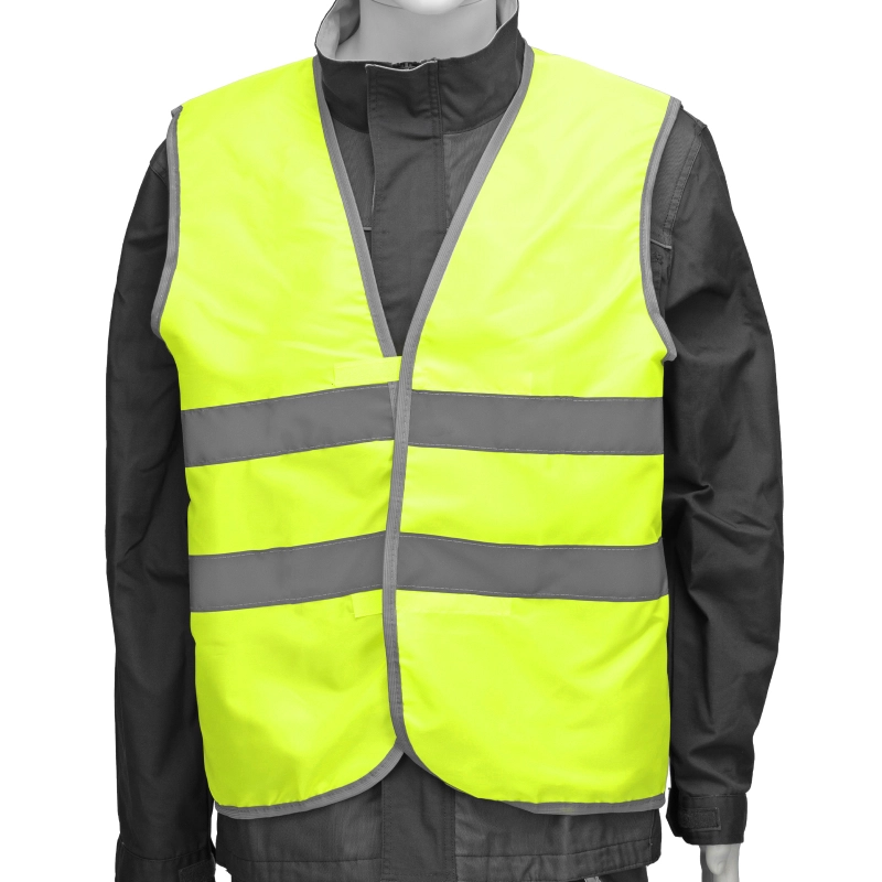 Жилет сигнальный, желтый, размер XL Сибртех (89515)