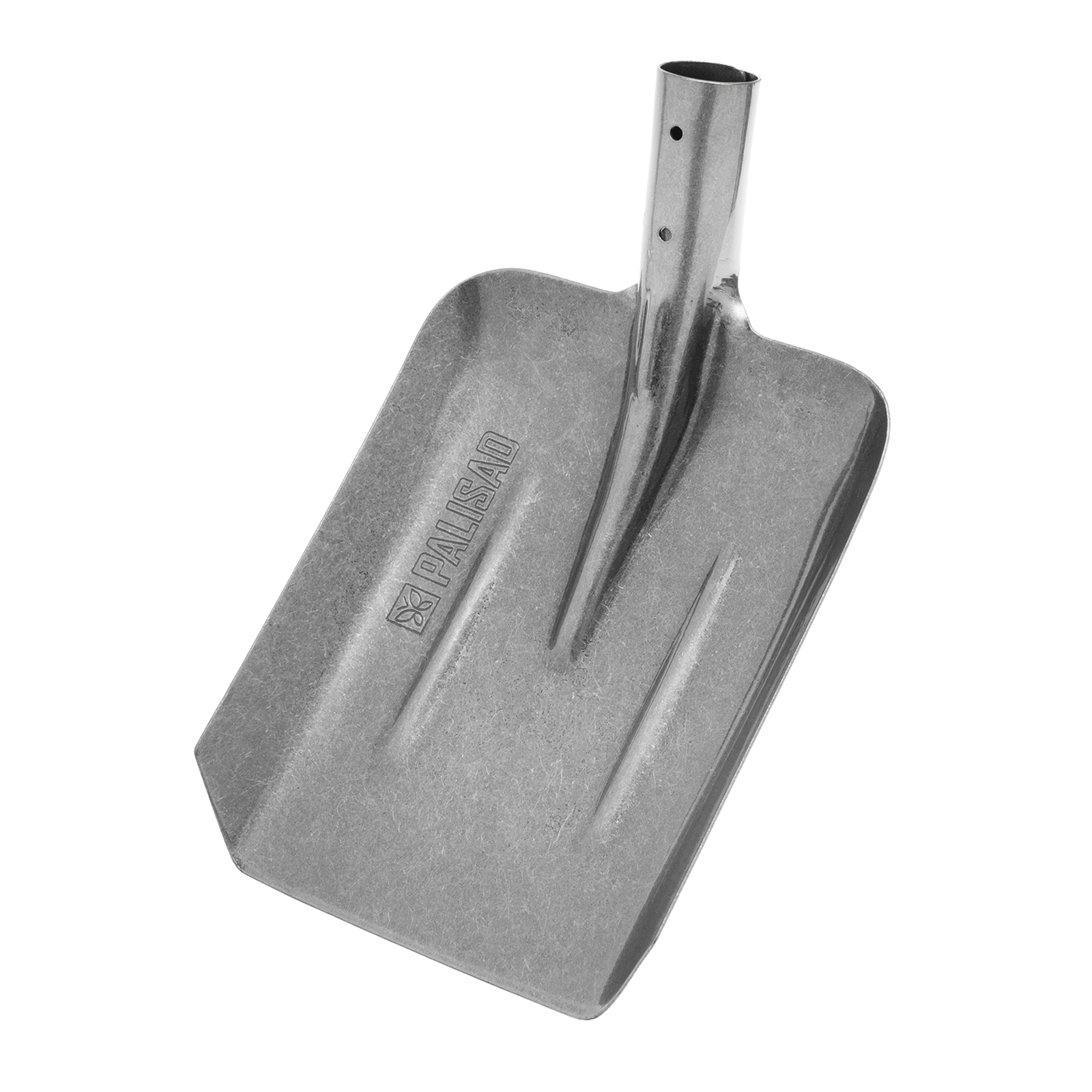 Лопата совковая, 230х275, ребра жесткости, рессорная сталь, 0,9 кг, без черенка, LUXE// Palisad (61325)