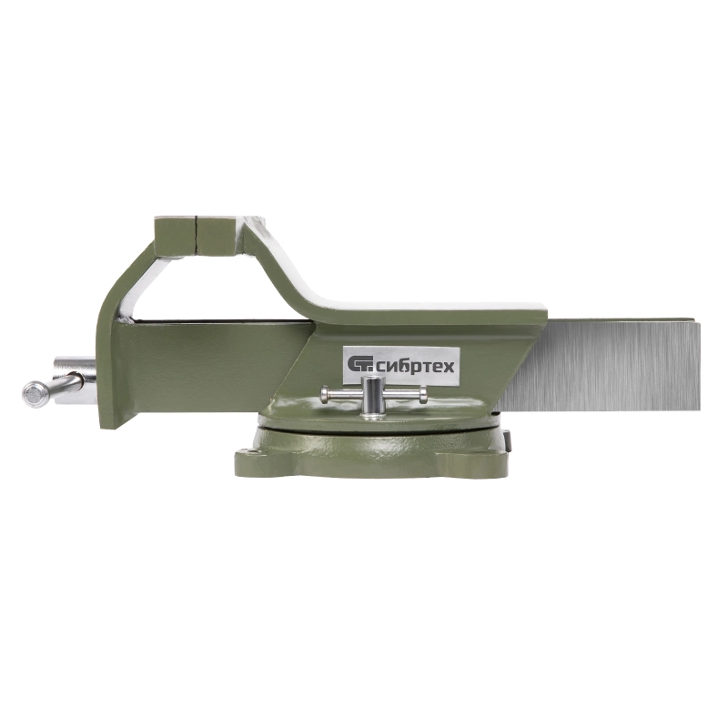 Тиски слесарные, 150 мм, стальные, поворотные Сибртех (18620)