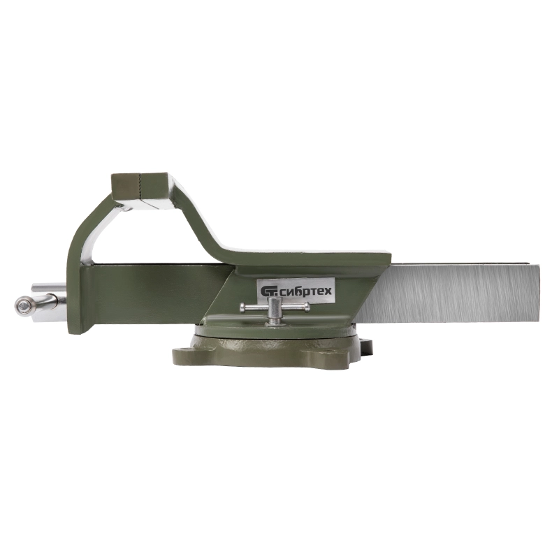 Тиски слесарные, 200 мм, стальные, поворотные Сибртех (18621)