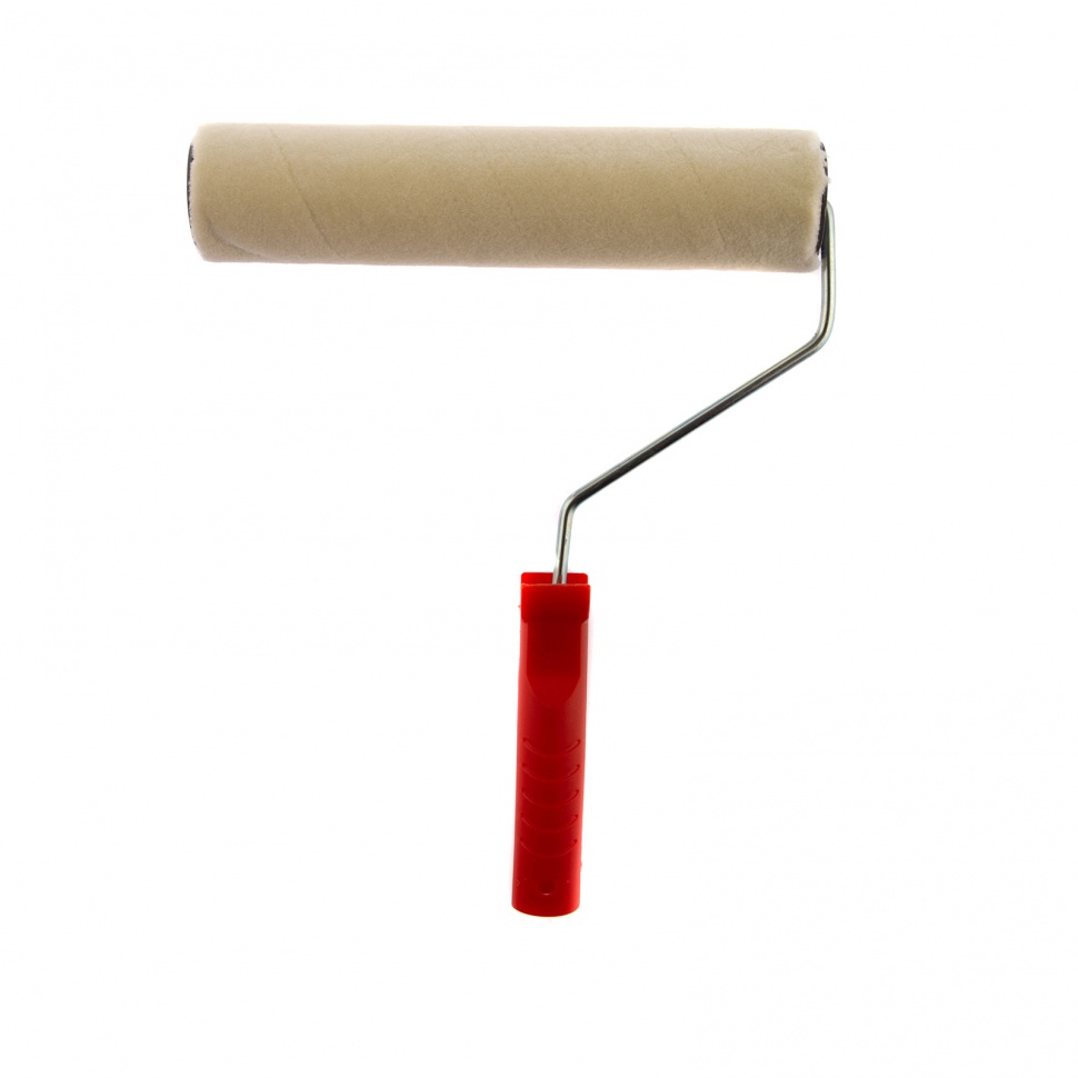 Валик "Велюр" Pro, 250 мм, ворс 4 мм, D 48 мм, D ручки 6 мм, шерсть 50%, полиакрил 50% MTX (81326)