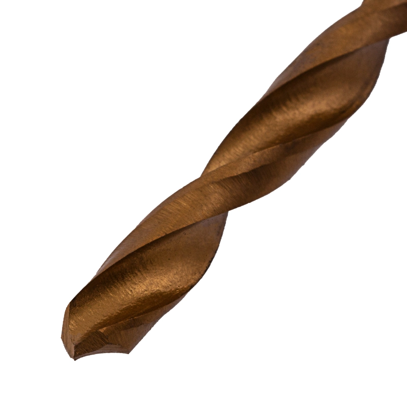 Сверло по металлу, 4.8 мм, HSS, нитридтитановое покрытие, цилиндрический хвостовик Matrix (717480)