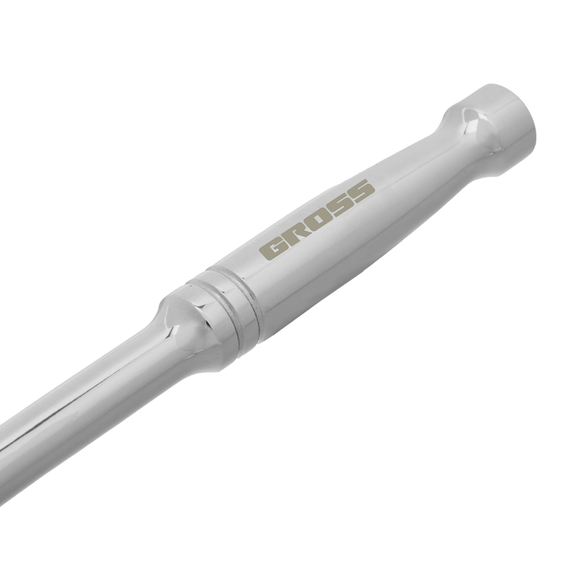 Ключ-трещотка 1/2", CrV, 120 зубьев, цельнометаллический, хром Gross (14052)