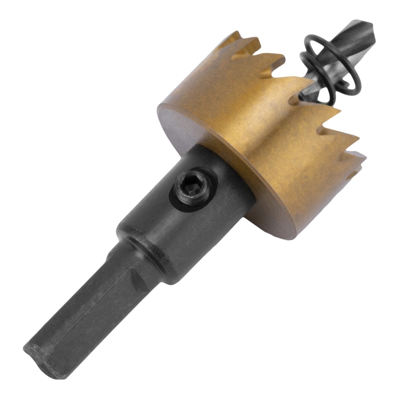 Коронка по металлу HSS, 26 мм, нитридтитановое покрытие Denzel (724105)