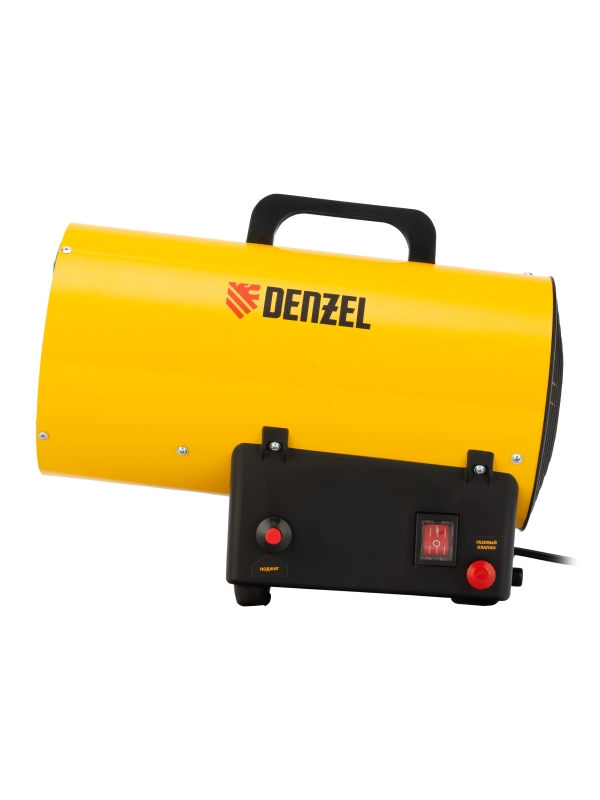 Газовая тепловая пушка GHG-10, 10 кВт, 300 м3/ч, пропан-бутан Denzel (96476)