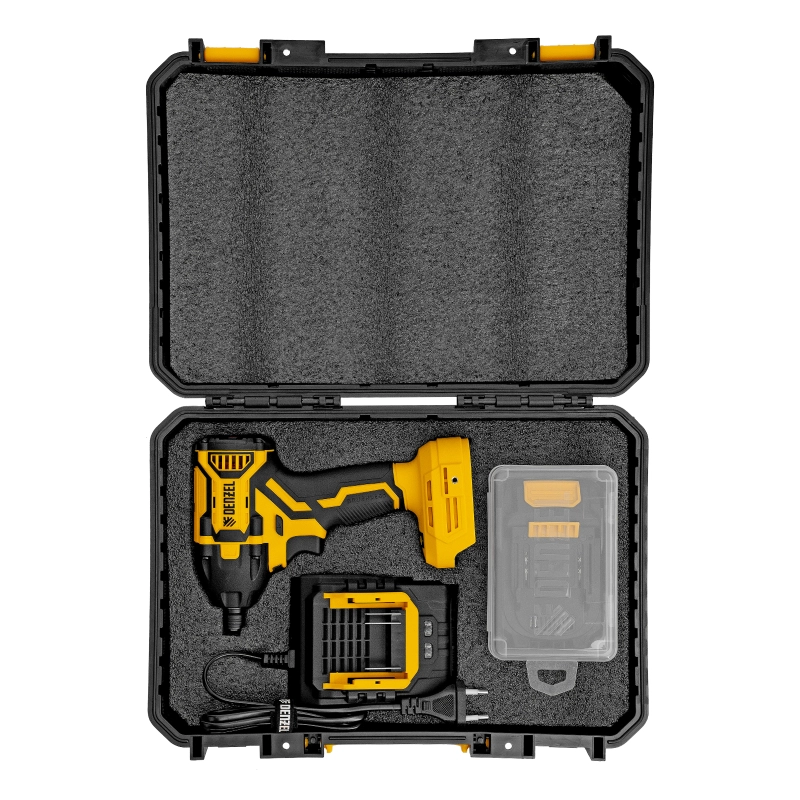 Винтоверт ударный аккумуляторный бесщет. CIDH-BL-20-270, Li-Ion, 20 В// Denzel (26514)