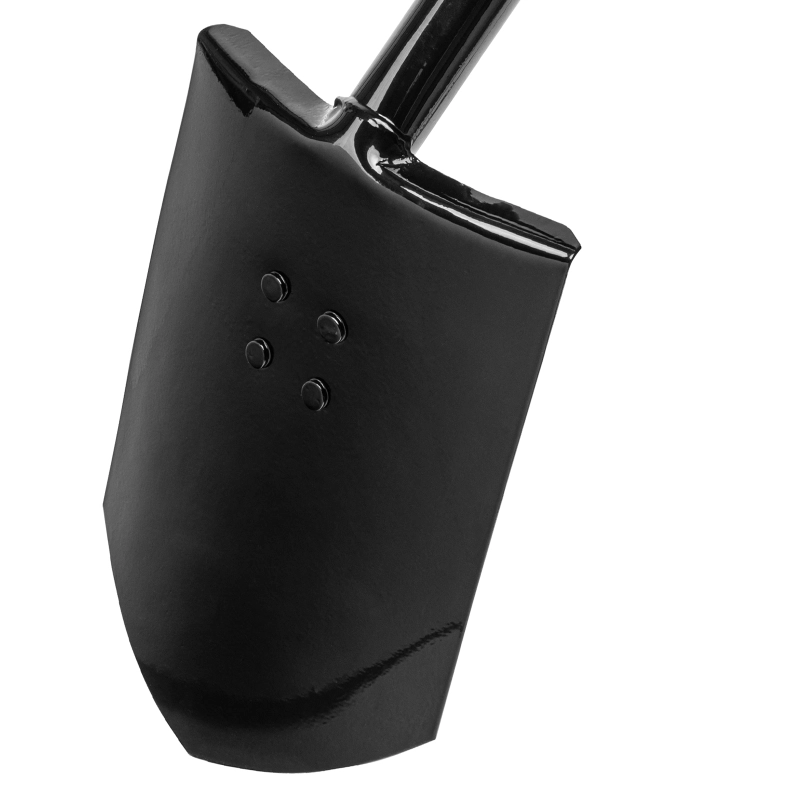 Лопата штыковая, 185х275х810 мм, цельнометаллическая, Сибртех (61614)