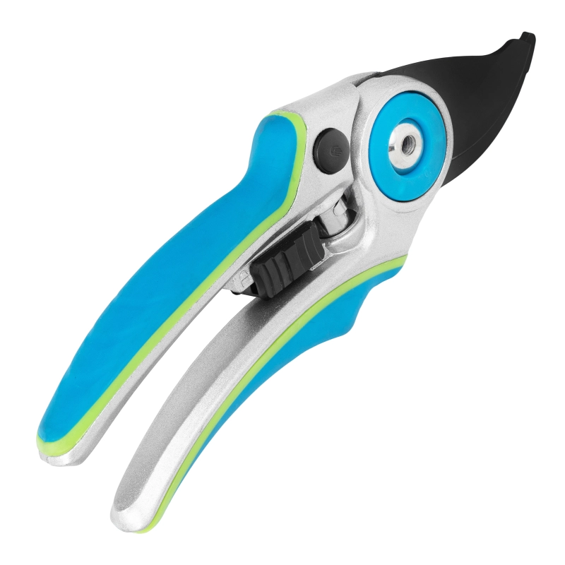 Секатор прямого реза, 210 мм, регулировка захвата, алюминиевые рукоятки, Luxe, Palisad (60474)