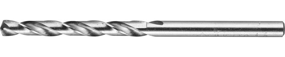 ЗУБР 4.3 х 80 мм, сталь Р6М5, класс А, сверло по металлу (4-29625-080-4.3)