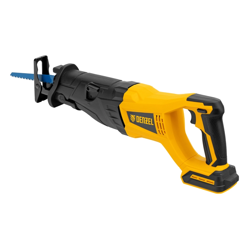 Пила сабельная аккумуляторная бесщет BRC-120-0,  18В Li-Ion Denzel (28461)