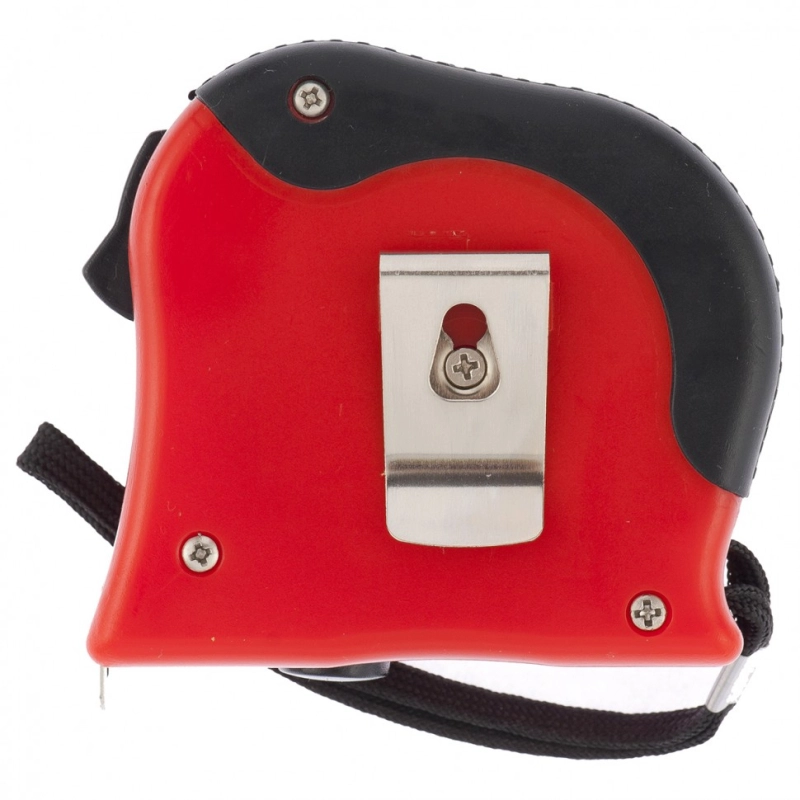 Рулетка Double fixation,7,5 м х 25 мм,обрезиненный корпус,двойная плавная фиксация Matrix (31058)